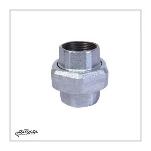 مهره ماسوره دنده ای گالوانیزه مک MECH